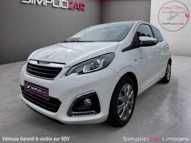 Peugeot 108 vti 72ch ss bvm5 style occasion simplicicar limoges  simplicicar simplicibike france