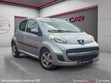 Peugeot 107 1.0e 12v 68ch blue lion urban occasion cannes (06) simplicicar simplicibike france