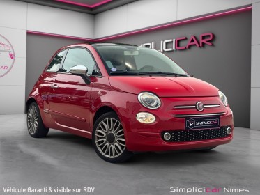 Fiat 500 serie 6 1.2 69 ch lounge - toit panoramique - kit distribution neuf - garantie 12 mois occasion simplicicar nimes -...