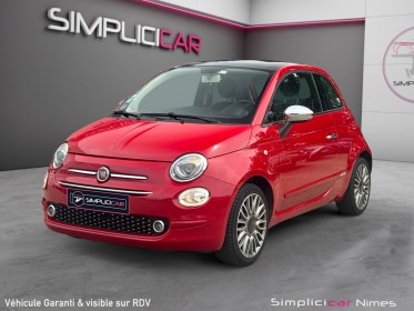 Fiat 500 serie 6 1.2 69 ch lounge - toit panoramique - kit distribution neuf - garantie 12 mois occasion simplicicar nimes -...
