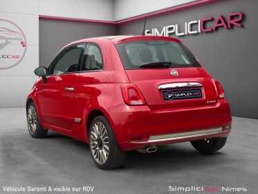 Fiat 500 serie 6 1.2 69 ch lounge - toit panoramique - kit distribution neuf - garantie 12 mois occasion simplicicar nimes -...