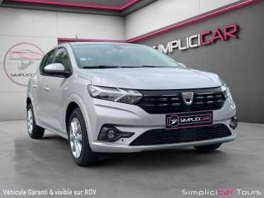 Dacia sandero sce 65 - 22 confort occasion simplicicar tours  simplicicar simplicibike france
