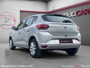 Dacia sandero sce 65 - 22 confort occasion simplicicar tours  simplicicar simplicibike france