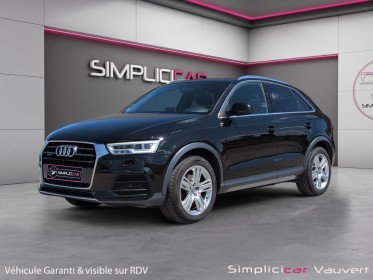 Audi q3 q3 2.0 tdi 184 ch s tronic 7 quattro ambition luxe, garantie 12 mois occasion simplicicar lunel simplicicar...