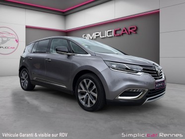 Renault espace v 1.6 dci 160ch energy intens edc - 7 places - camera de recul - affichage tête haute - lumière d'ambiance...