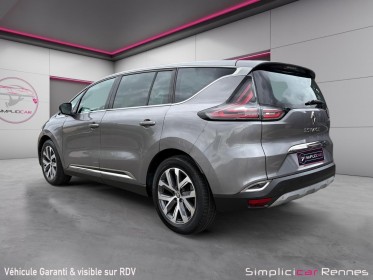 Renault espace v 1.6 dci 160ch energy intens edc - 7 places - camera de recul - affichage tête haute - lumière d'ambiance...
