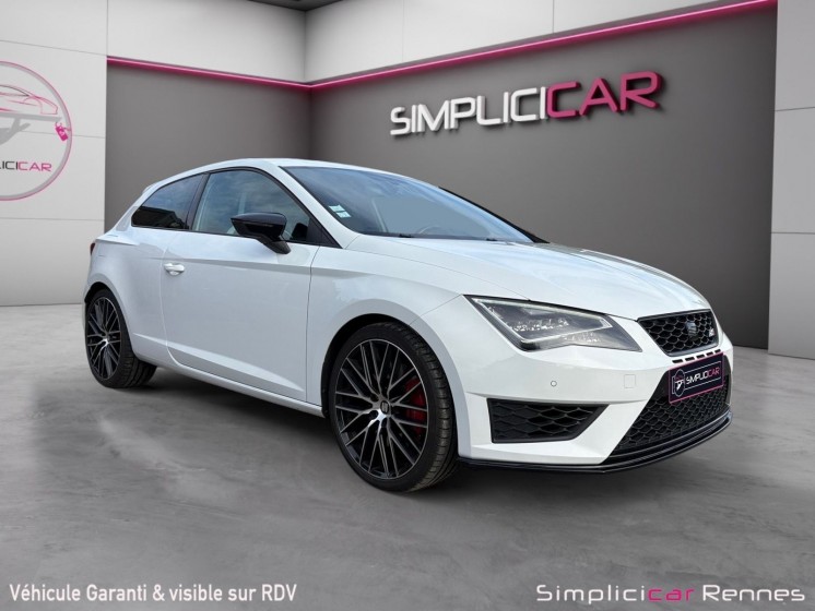 Seat leon sc 2.0 tsi 290 cupra dsg6 - kit maxton - ligne complète - camera de recul - carplay occasion simplicicar rennes... Seat leon sc 2.0 tsi 290 cupra dsg6 - kit maxton - ligne complète - camera de recul - carplay occasion simplicicar rennes...