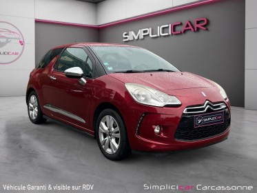 Citroen ds3 hdi 90 fap 99g airdream so chic occasion simplicicar carcassonne simplicicar simplicibike france