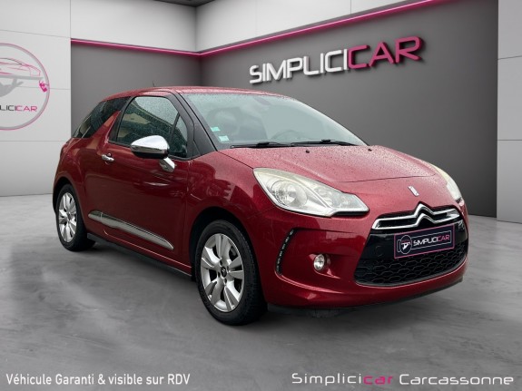 Citroen ds3 hdi 90 fap 99g airdream so chic occasion simplicicar carcassonne simplicicar simplicibike france
