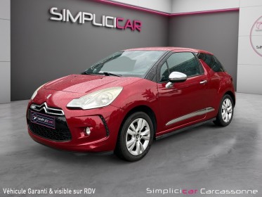 Citroen ds3 hdi 90 fap 99g airdream so chic occasion simplicicar carcassonne simplicicar simplicibike france