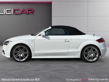 Audi tt roadster 2.0tfsi 211 quattro sline stronic 6 sieges chauffants/camera/sieges electriques - garantie 12 mois -...