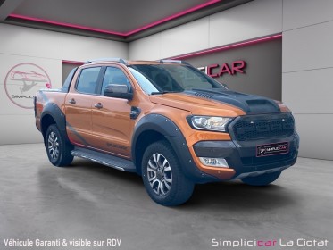 Ford ranger double cabine 3.2 tdci 200 4x4 bva6 wildtrak occasion simplicicar la ciotat simplicicar simplicibike france