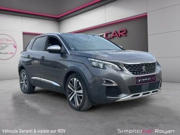 Peugeot 3008 2.0 bluehdi 180 ch ss eat 6 rapports gt / entretien à jour / garantie 12 mois occasion simplicicar royan...