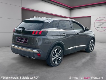Peugeot 3008 2.0 bluehdi 180 ch ss eat 6 rapports gt / entretien à jour / garantie 12 mois occasion simplicicar royan...