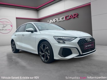 Audi a3 sportback 40 tfsie 204 s tronic 6 s line garantie constructeur occasion montpellier (34) simplicicar simplicibike...