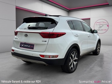 Kia sportage 1.7 crdi 141 isg 4x2 dct7 gt line occasion  simplicicar nice - pfvauto simplicicar simplicibike france