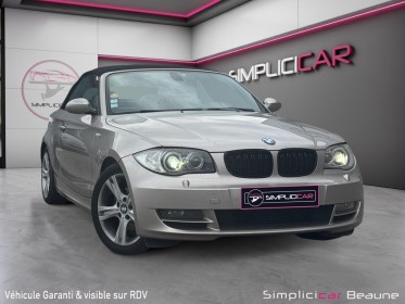 Bmw serie 1 cabriolet e88 120d 177 ch luxe occasion simplicicar beaune simplicicar simplicibike france