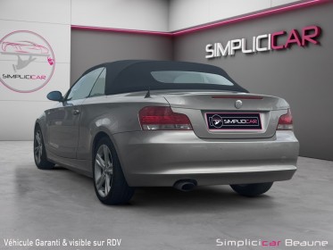 Bmw serie 1 cabriolet e88 120d 177 ch luxe occasion simplicicar beaune simplicicar simplicibike france