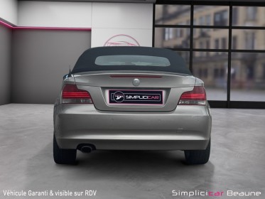 Bmw serie 1 cabriolet e88 120d 177 ch luxe occasion simplicicar beaune simplicicar simplicibike france