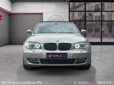 Bmw serie 1 cabriolet e88 120d 177 ch luxe occasion simplicicar beaune simplicicar simplicibike france