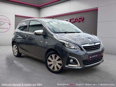 Peugeot 108 vti 72ch ss bvm5 style occasion simplicicar saint-jean simplicicar simplicibike france
