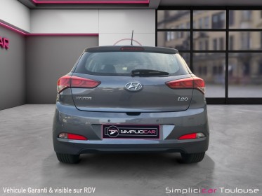 Hyundai i20 1.2 84ch intuitive plus/garantie 12 mois/clim auto/régulateur vit occasion toulouse (31) simplicicar...