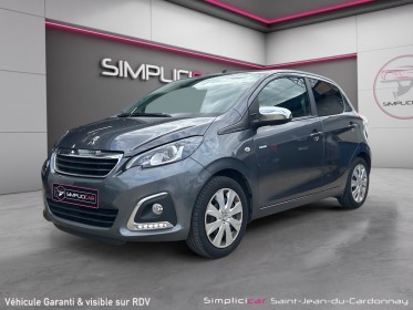 Peugeot 108 vti 72ch ss bvm5 style garantie 12 mois occasion simplicicar saint-jean simplicicar simplicibike france