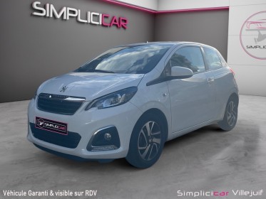 Peugeot 108 1.0 vti ss 68ch bvm5 allure, caméra de recul, kit embrayage changé, garantie 12 mois occasion simplicicar...
