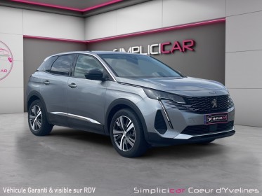 Peugeot 3008 130cv ss eat8 allure - camera 360 - faible kilometrage - carplay occasion simplicicar coeur d'yvelines - auto...