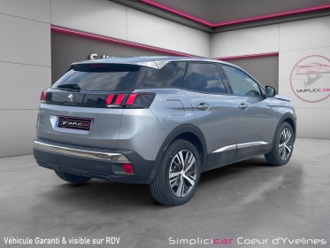 Peugeot 3008 130cv ss eat8 allure - camera 360 - faible kilometrage - carplay occasion simplicicar coeur d'yvelines - auto...