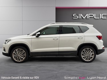 Seat ateca 1.6 tdi 115 ch start/stop ecomotive dsg7 xcellence toit ouvrant panoramique, car play, coffre electrique...