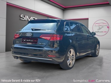 Audi a3 sportback cod 150 s line 35 tfsi occasion cannes (06) simplicicar simplicibike france
