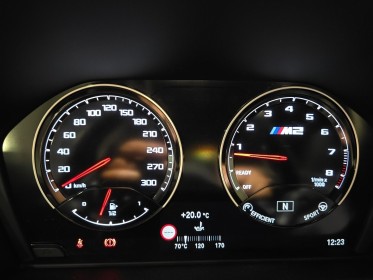 Bmw m2 competition f87 410 ch m dkg7 toit ouvrant caméra de recul sièges chauffants française entretien full bmw...