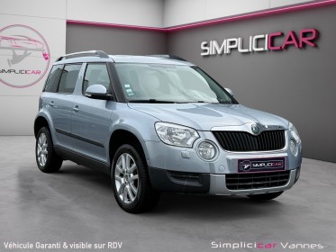 Skoda yeti 1.2 tsi 105 élégance dsg, cuir, sièges élèctriques, garantie 12 mois occasion scl 56 - simplicicar vannes...