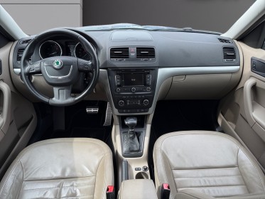 Skoda yeti 1.2 tsi 105 élégance dsg, cuir, sièges élèctriques, garantie 12 mois occasion scl 56 - simplicicar vannes...