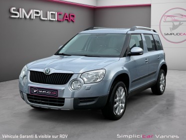 Skoda yeti 1.2 tsi 105 élégance dsg, cuir, sièges élèctriques, garantie 12 mois occasion scl 56 - simplicicar vannes...