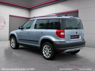 Skoda yeti 1.2 tsi 105 élégance dsg, cuir, sièges élèctriques, garantie 12 mois occasion scl 56 - simplicicar vannes...