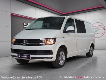 Volkswagen transporter fourgon gn vitre l2h1 2.0 tdi 204 dsg7 caméra de recul 7 places amovibles garantie 12 mois occasion...