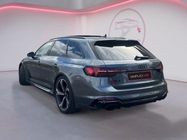 Audi rs4 avant full v6 2.9 tfsi 450 ch tiptronic 8 quattro toit ouvrant/ camera 360 occasion simplicicar orgeval  simplicicar...