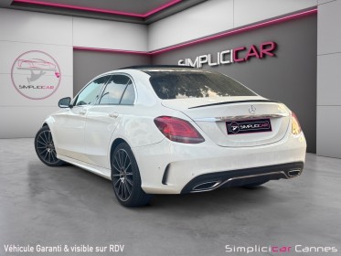 Mercedes classe c 220 d 9g-tronic 4matic amg line occasion cannes (06) simplicicar simplicibike france