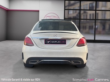 Mercedes classe c 220 d 9g-tronic 4matic amg line occasion cannes (06) simplicicar simplicibike france