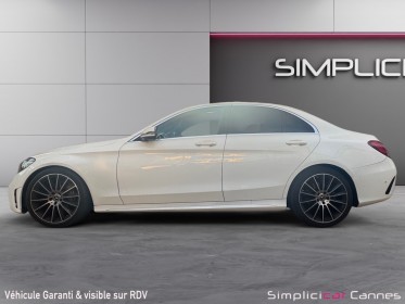 Mercedes classe c 220 d 9g-tronic 4matic amg line occasion cannes (06) simplicicar simplicibike france