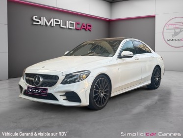 Mercedes classe c 220 d 9g-tronic 4matic amg line occasion cannes (06) simplicicar simplicibike france