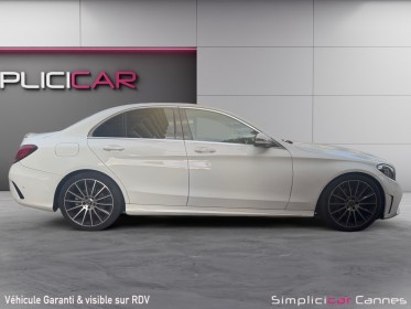 Mercedes classe c 220 d 9g-tronic 4matic amg line occasion cannes (06) simplicicar simplicibike france
