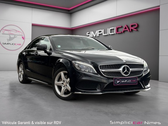Mercedes classe cls coupe 350 bluetec sportline a - caméra 360 - sièges chauffants - acc - garantie 12 mois occasion...