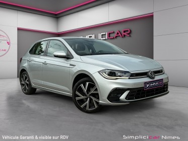 Volkswagen polo 1.0 tsi 110 ss dsg7 r-line - toit ouvrant - caméra de recul - acc - garantie 12 mois occasion simplicicar...