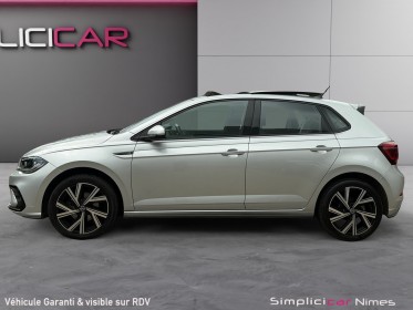 Volkswagen polo 1.0 tsi 110 ss dsg7 r-line - toit ouvrant - caméra de recul - acc - garantie 12 mois occasion simplicicar...