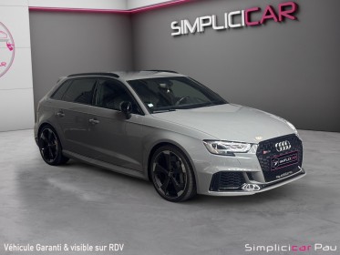 Audi rs3 sportback 2.5 tfsi 400 s tronic 7 quattro occasion simplicicar pau simplicicar simplicibike france