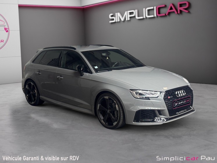Audi rs3 sportback 2.5 tfsi 400 s tronic 7 quattro occasion simplicicar pau simplicicar simplicibike france Audi rs3 sportback 2.5 tfsi 400 s tronic 7 quattro occasion simplicicar pau simplicicar simplicibike france