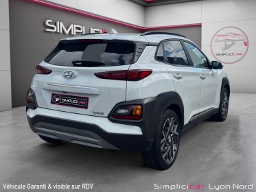 Hyundai kona hybrid kona 1.6 gdi creative affichafe tete haute, camera de recul, garantie 12mois occasion simplicicar lyon...